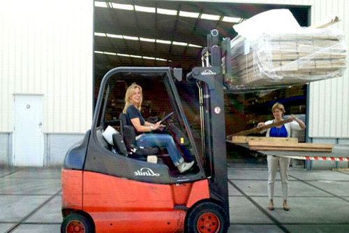 Houten vloeren vervoer of transport houten vloeren